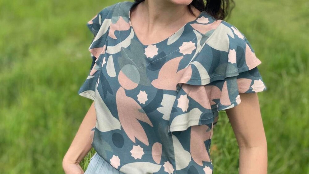 Schnittmuster Bluse Boho-Stil