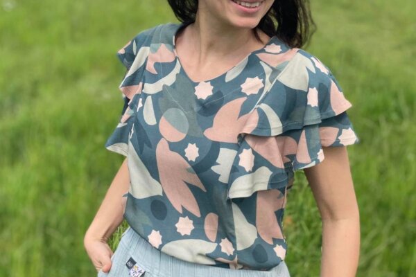 Schnittmuster Bluse Boho-Stil