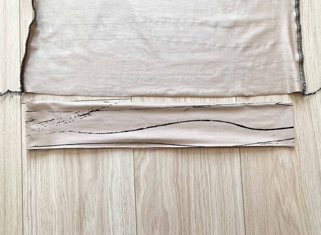 Sommershirt mit Rückenpasse – Schnittmuster Shirt Damen