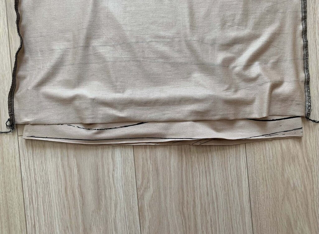Sommershirt mit Rückenpasse – Schnittmuster Shirt Damen