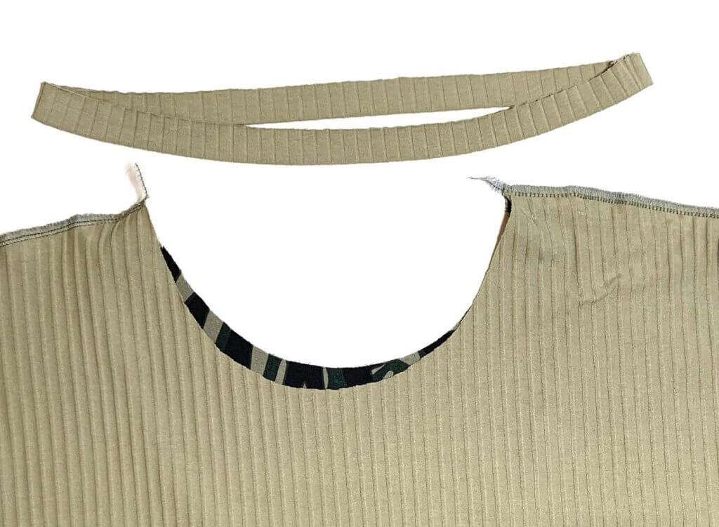 Sommershirt mit Rückenpasse – Schnittmuster Shirt Damen