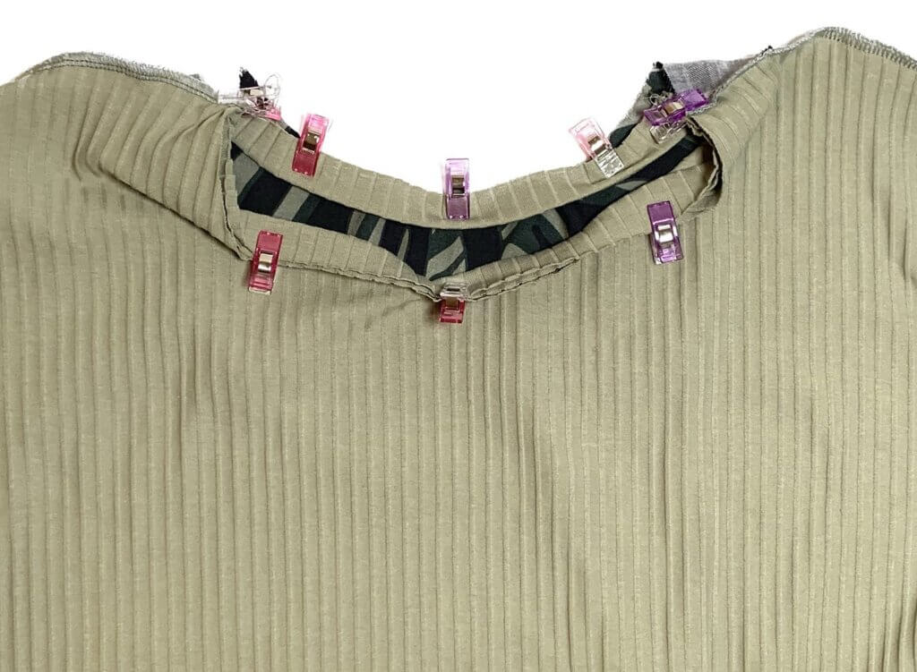 Sommershirt mit Rückenpasse – Schnittmuster Shirt Damen