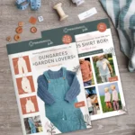 Kids Dungarees and Shirt Sewing Pattern Bundle