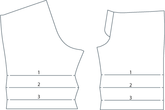 Damenshorts mit Saumaufschlag nähen