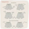 Damenshorts Schnittmuster Gr. 32-52 – Bild 13