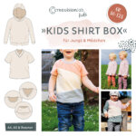 Schnittmuster Kinder-Shirt Gr. 86 - 128