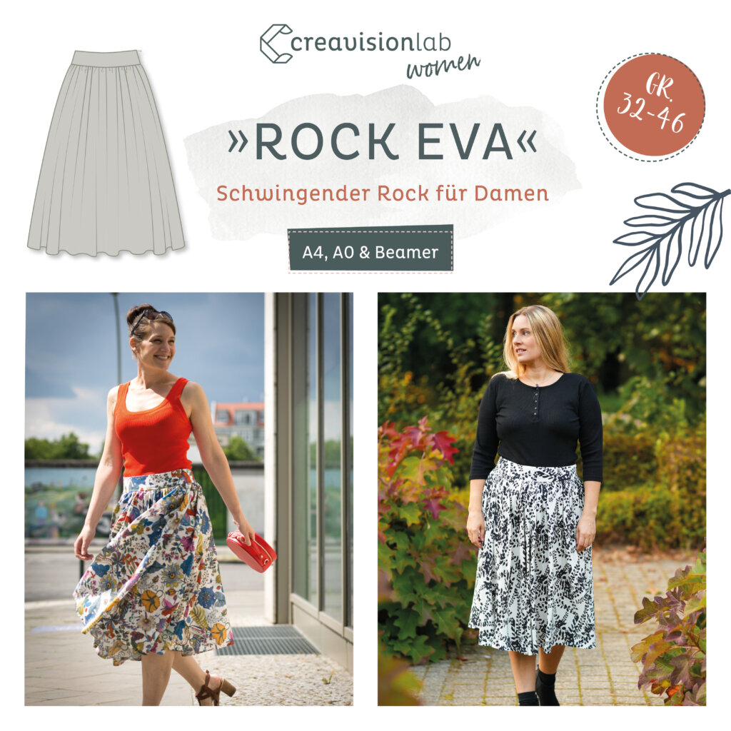 Schnittmuster Damenrock "Eva"